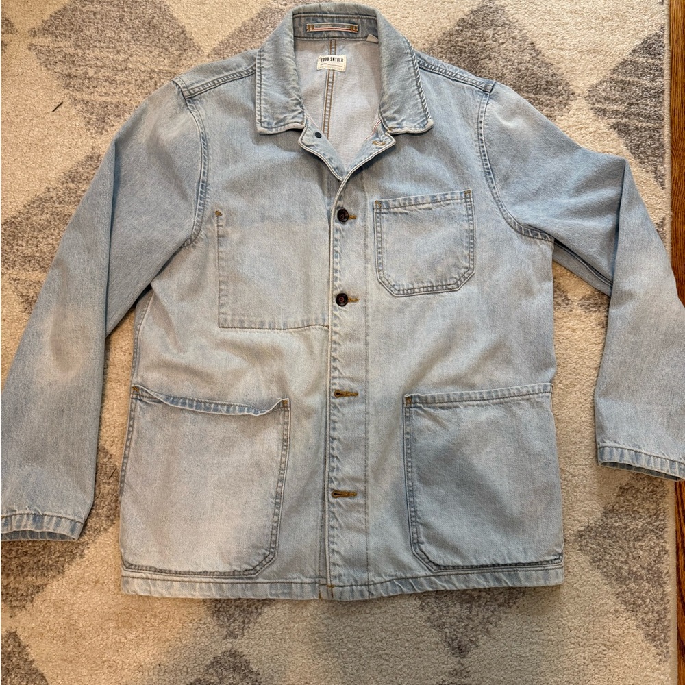 Todd Snyder selvedge denim chore coat